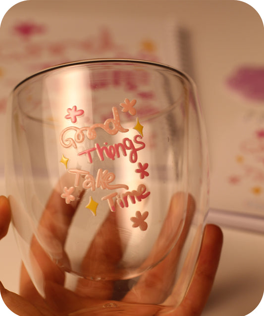 Good things take time “ ✨💗